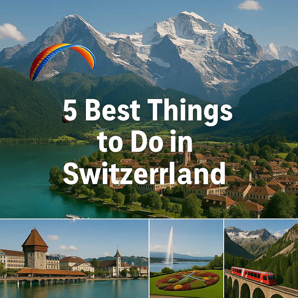 Read more about the article 5 Best Things to Do in Switzerland: A Journey Through the Heart of the Alps