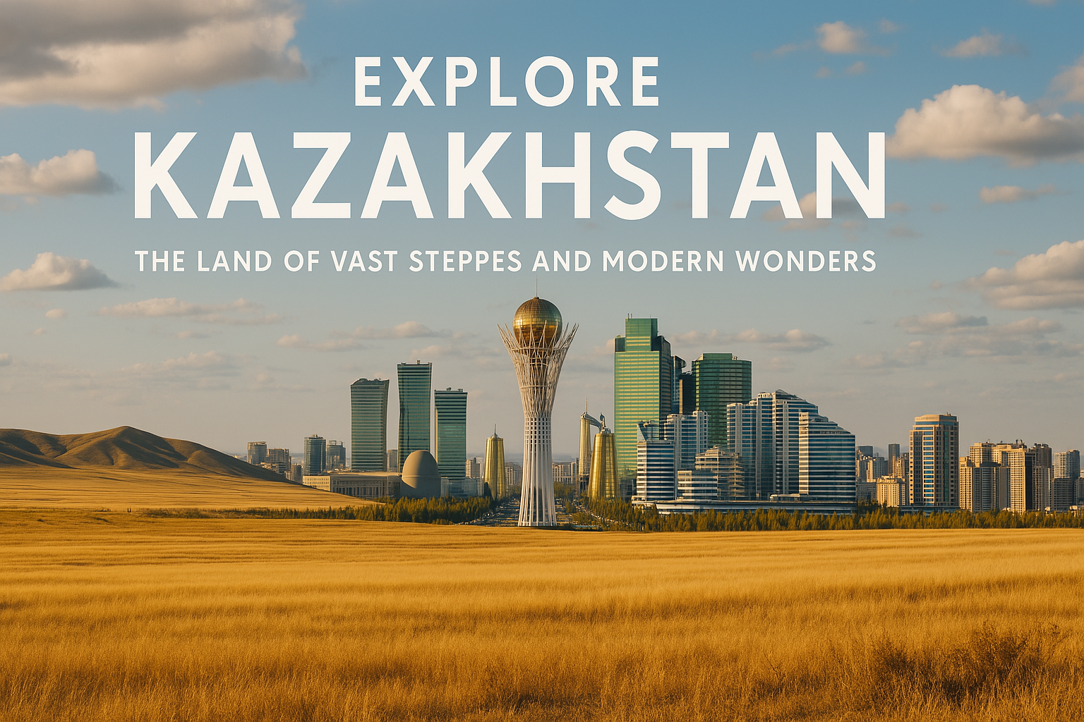 You are currently viewing Explore Kazakhstan: The Land of Vast Steppes and Modern Wonders