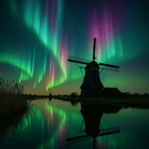 Read more about the article Take a Tour to the Netherlands Northern Lights: A Magical Arctic Experience