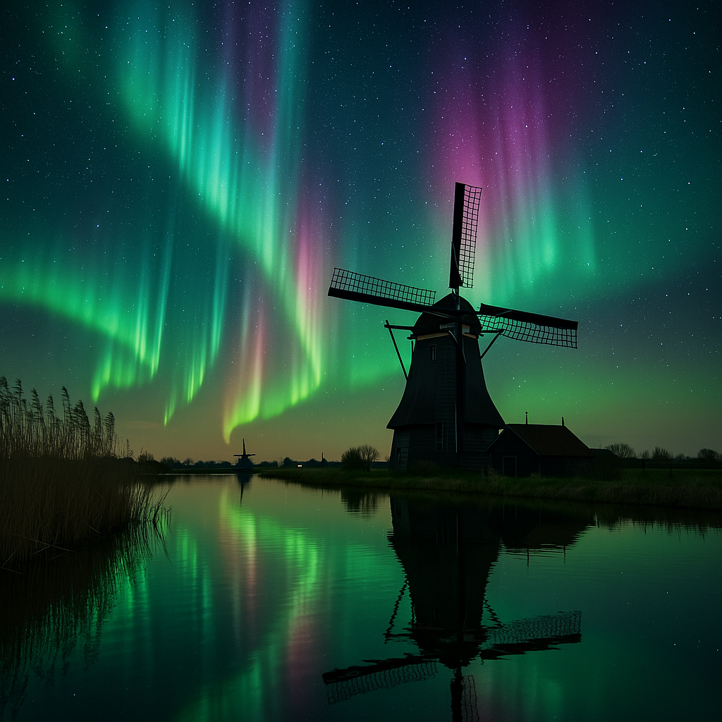 Read more about the article Take a Tour to the Netherlands Northern Lights: A Magical Arctic Experience