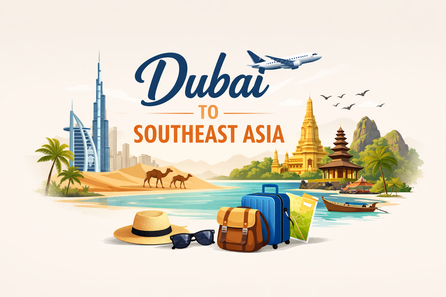 You are currently viewing Cheap Flights from Dubai to Southeast Asia (2026 Complete Guide to Lowest Airfares)