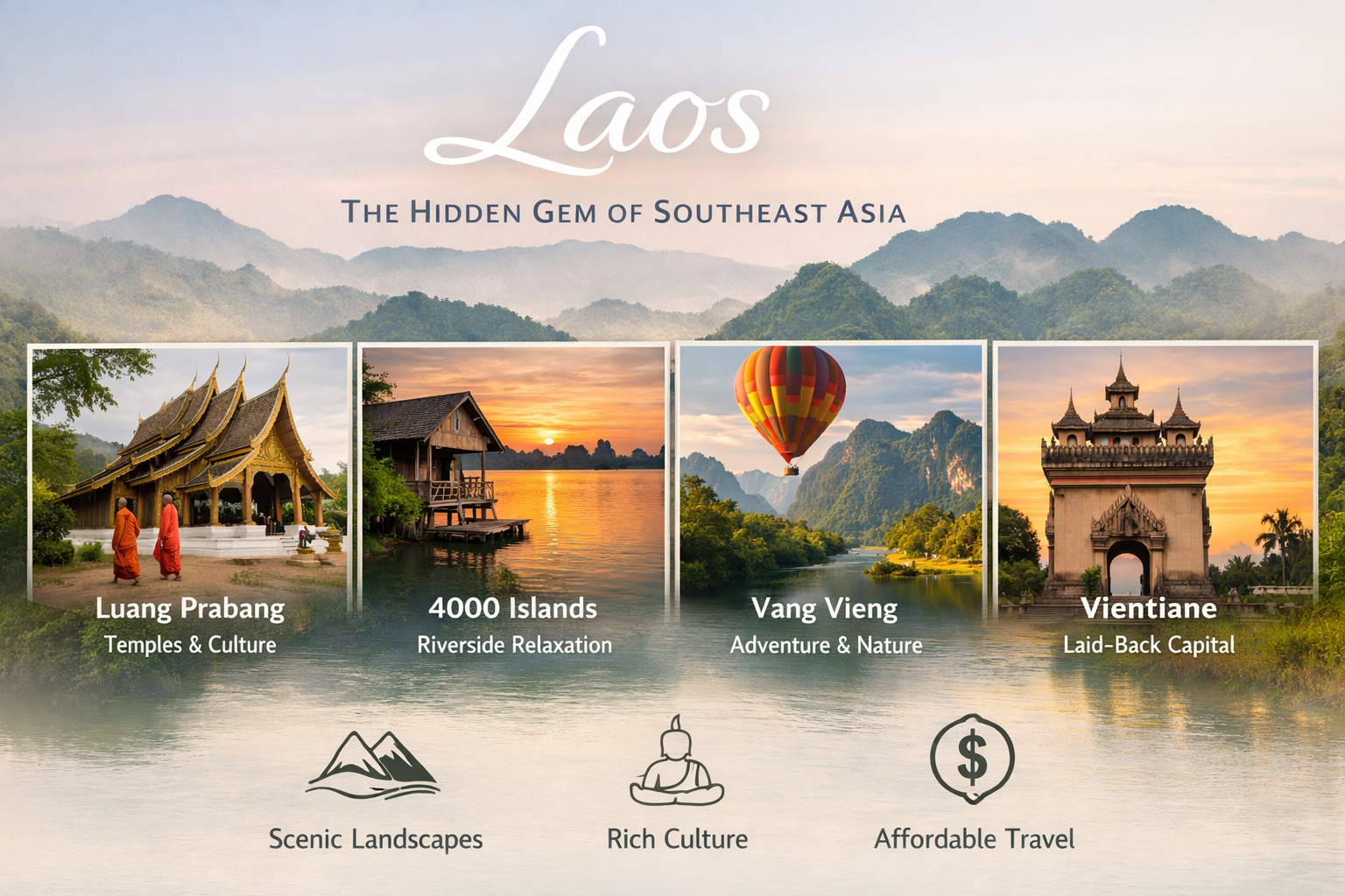You are currently viewing Laos Travel Guide: Discover the Most Underrated Destination in Southeast Asia