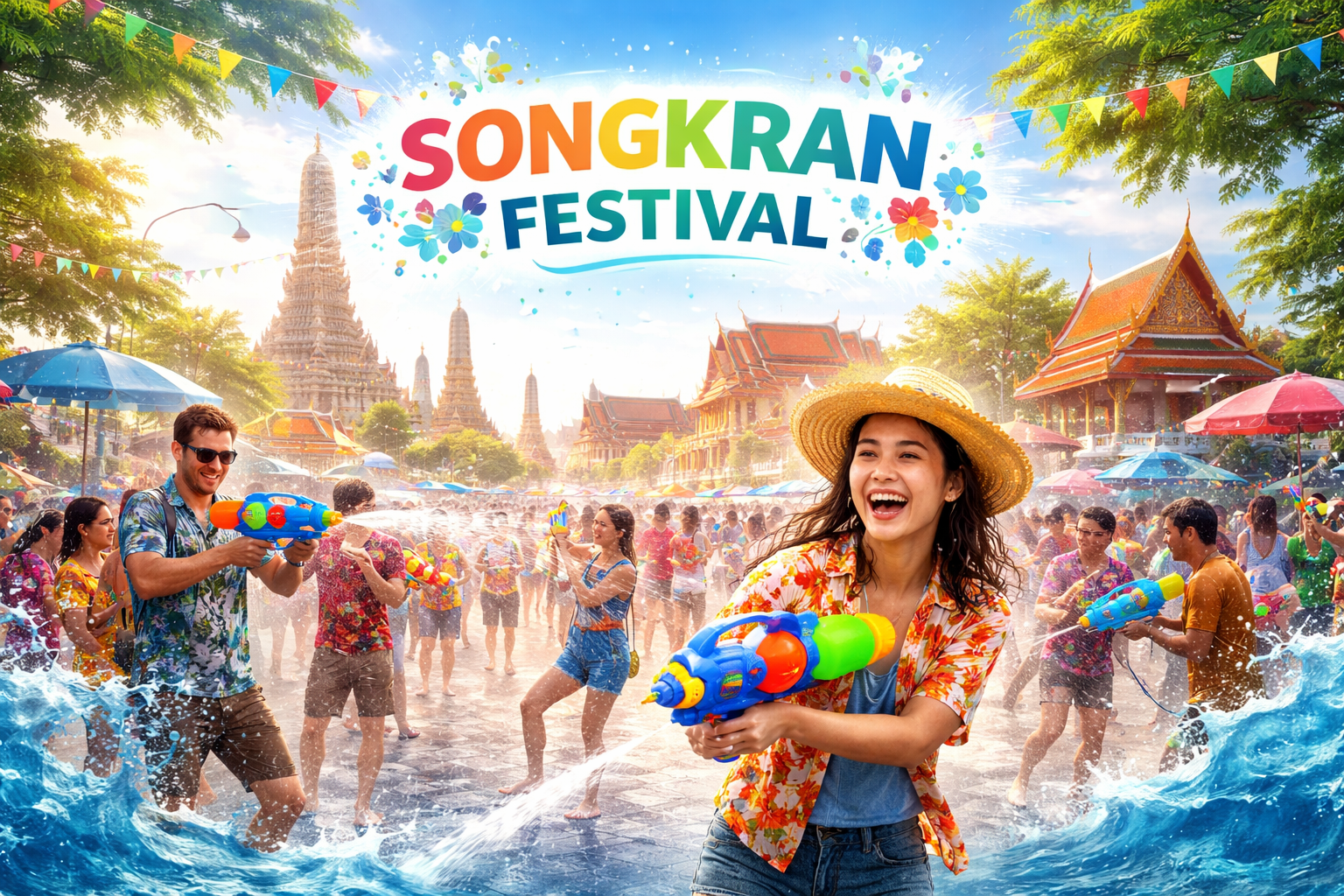 You are currently viewing Thai New Year Festival in April (Songkran Festival-Bangkok)