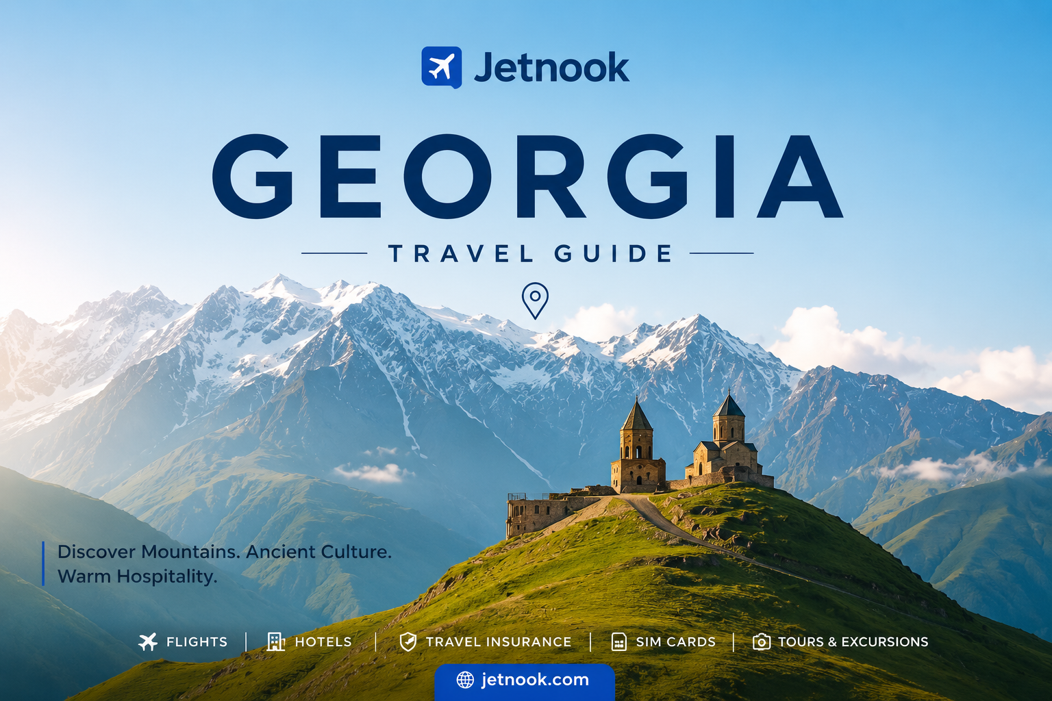 You are currently viewing Georgia Travel Guide: Best Places to Visit, Food, Mountains, Budget & Travel Tips